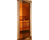 Дверь в сауну Saunax TREND, 60*190 стекло бронза